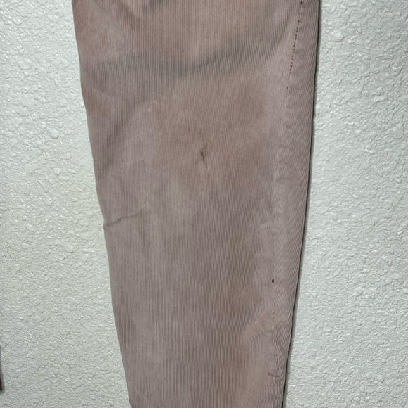 Free People Cord Roller Skinny Size 31 Washed Red Women’s Natural - Picture 9 of 9